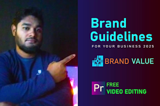 fabricate your brand style guide with unique logo