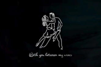 make and edit an animated lyric video, hand draw lyric video for your music