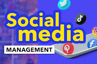 manage your instagram, facebook, tiktok, twitter, youtube, linkedin