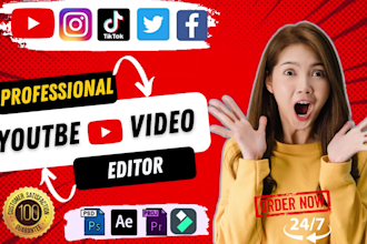 be your professional youtube video editors