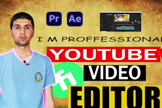 do professional youtube video editing