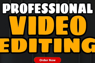 do professional gaming videos editing in youtube or facebook or instagram or tt
