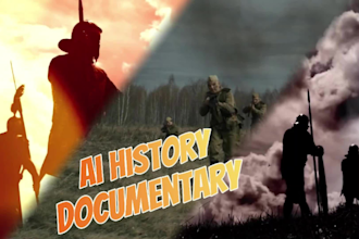 create best ai history ,history documentary ,history videos for youtube