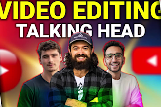 do talking head video editing as a pro youtube video editor