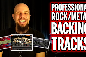 transform midi, tab or sheet music into a backing track