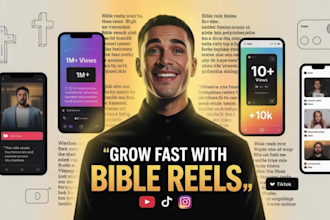 create viral christian bible videos, reels, and shorts to grow your channel
