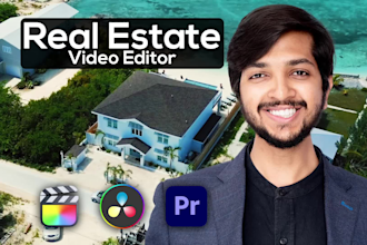 edit cinematic real estate videos, promos and reels for your property