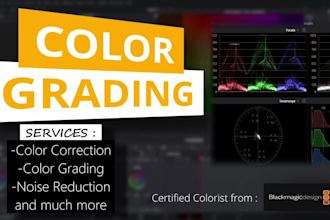 color correct and color grade videos with davinci resolve