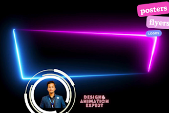 make poster ,flyers, do video editing, logo design