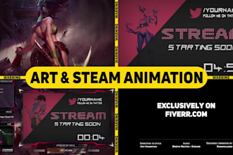 animate your art or custom stream overlays