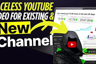 create faceless ai youtube automation videos with  voiceover and SEO