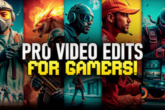 edit your gaming videos and vlogs for youtube