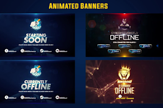 create best animated twitch overlays for your stream