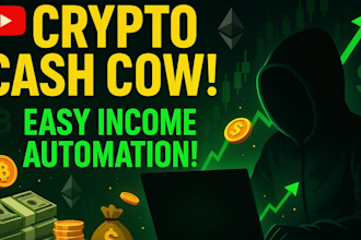 create cash cow videos for crypto and finance  channels