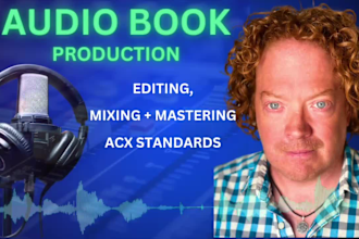 mix, edit and master your audiobook to acx standards