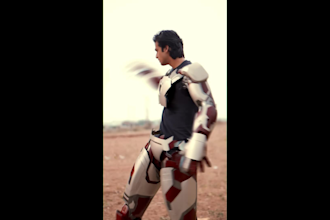 create hollywood level vfx video editing for your project