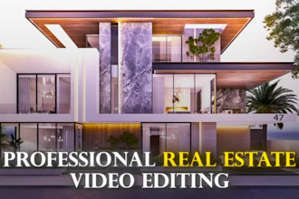 edit your real estate video, home tours, and drone videos