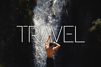 edit cinematic travel videos, vlogs, flims with any footage