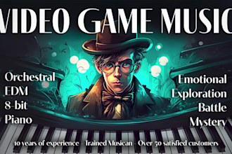 compose custom background music for your video game soundtrack