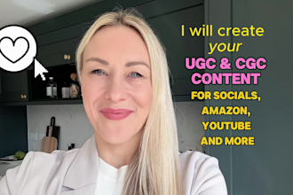 be your social media expert and british female millennial ugc creator