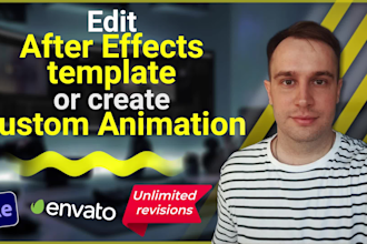create high quality custom motion graphics animation