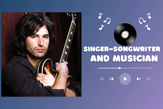 be your unique american male country singer, songwriter and country music song