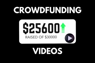 create crowdfunding video for kickstarter indiegogo gofundme