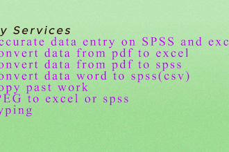 do data entry and copy paste at professional level