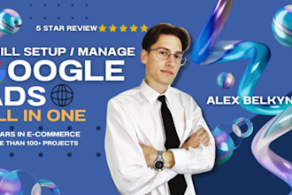 setup and manage your google ads adwords ppc campaigns, pmax campaigns