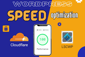 speed up wordpress using litespeed cache plugin and cloudflare CDN best settings