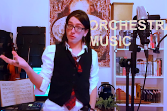 compose an orchestral soundtrack for your movie, video game, etc