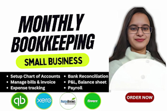 do quickbooks online monthly bookkeeping, bank reconciliation in usa, uk, canada