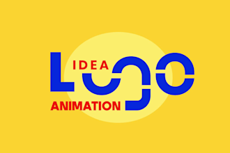 create a custom 2d reveal 4k logo animation and video intro