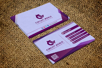 design print ready business card