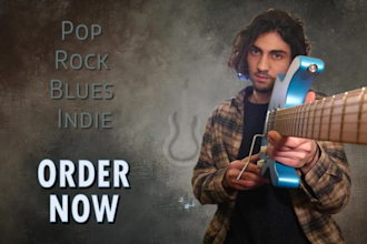 record inspiring guitar solos and rhythm for you