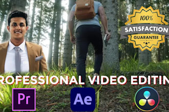 do video editing and post production
