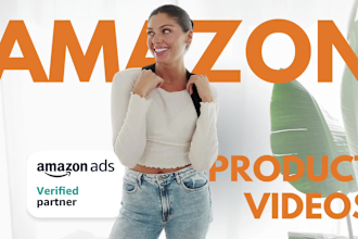 shoot an amazon product video ad and amazon video for listing