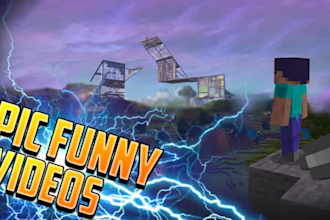 create funny videos with memes or gaming montages