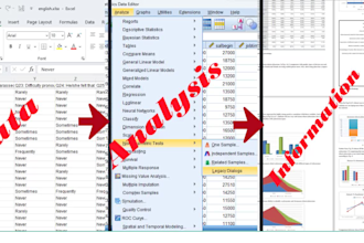 do survey and questionnaire data analysis using spss excel python
