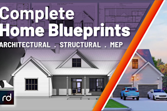 create full architectural blueprints for your city permit