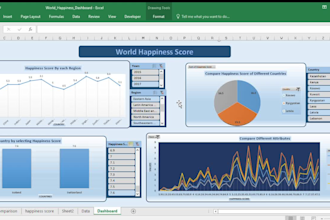 create stunning excel dynamic, interactive dashboard and reports