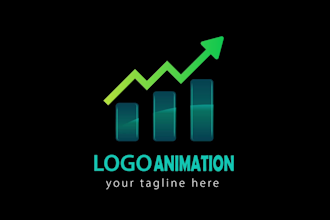 create 2d 3d and cinematic logo animation intro video