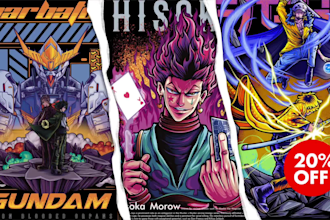 draw japanese anime t shirt design for your clothing brand