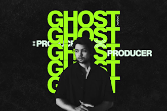 be your ghost producer in edm house dubstep future bass trap ambient hiphop wave