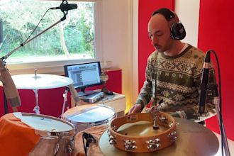 record real drums for your song