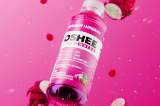 3d beverages 3d soda animation cgi 3d bottle animation 3d energy drink houdini