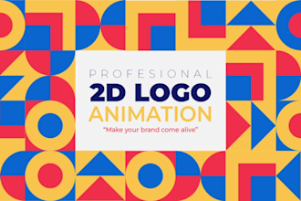 create an eye catching and modern logo animation