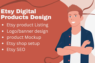 design amazing etsy digital products, etsy shop, resume template
