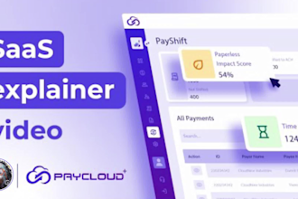 create saas explainer video, demo video for saas product