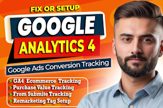setup and manage google ads analytics 4, ga4 ecommerce conversion tracking